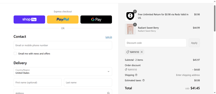 Rayvi Coupon Code - Get 20% Off on Electrolyte Drinks